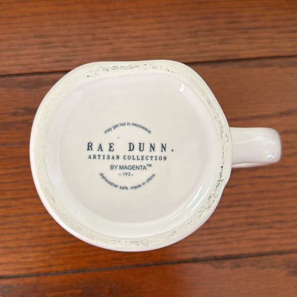 🚨YOU NEED THIS🚨 RAE DUNN CORAL INTERIOR PAJAMA DRESS CODE MUG NWOT - Picture 4 of 4